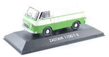 IXO, ZASTAVA 1100 T-2 1962 utilitaire soviétique vert et blanc vendu sous bli...