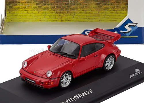 Porsche 911 8 rouge - (964), rs