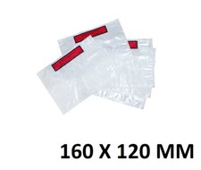 100X Pochette Porte Document PRO 160x120mm Adhésive Document Ci-Inclus