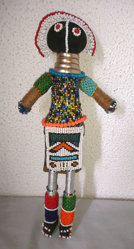 Ancienne statuette poupee - ancienne,