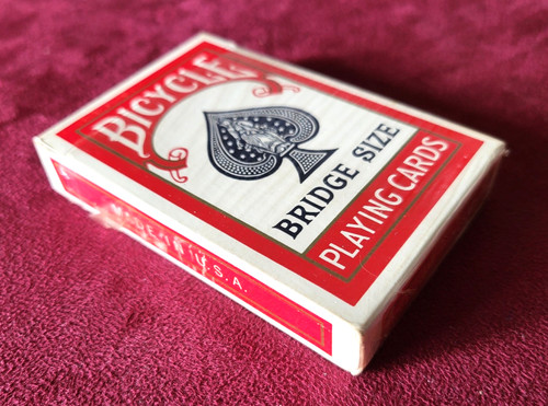 Jeu cartes bridge - de,