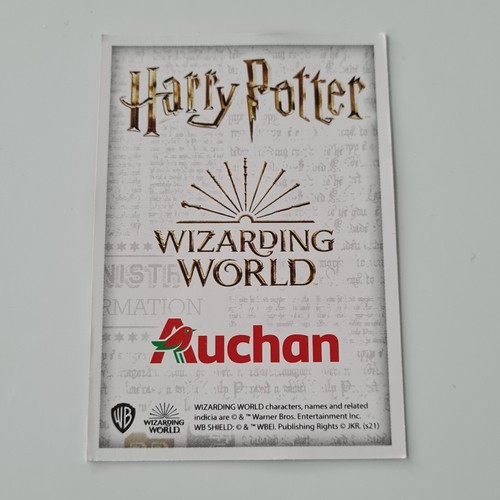 Cartes harry potter auchan - potter,