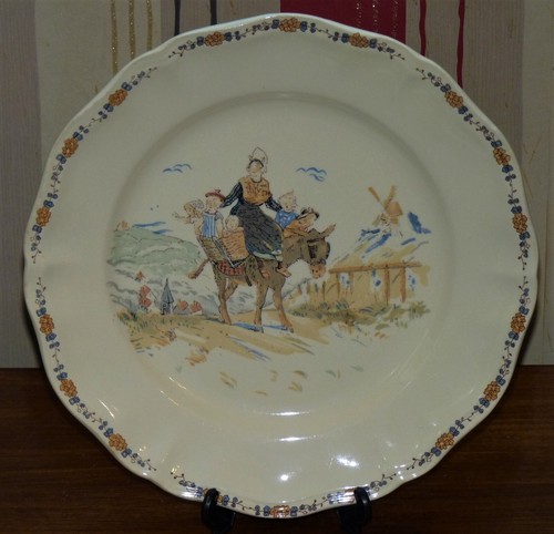 Assiette faience de - assiette, en