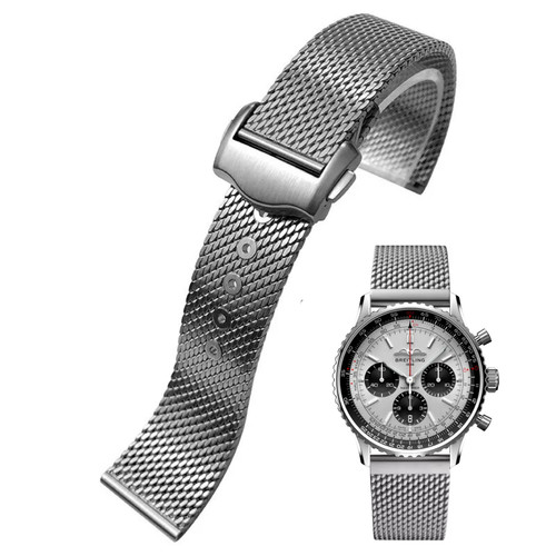 Steel milanese mesh strap band - milanese,