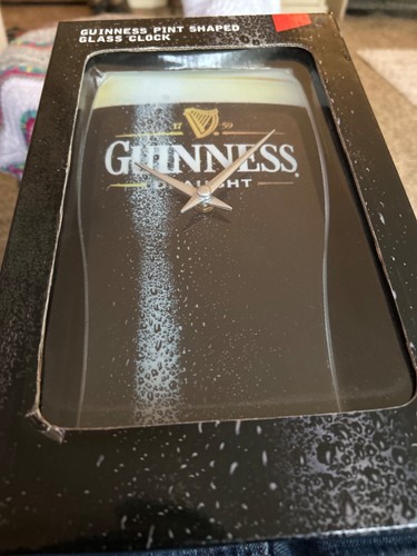 Guinness pint shaped glass - guinness,
