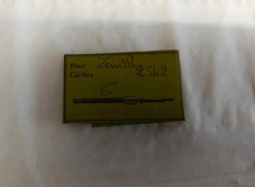Tiges remontoir zenith 2542 - de,