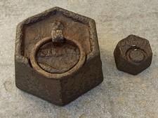 poids 2,2 kg ancien en fonte