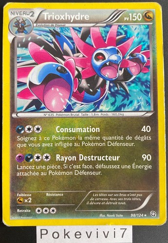 Carte pokemon trioxhydre - pokemon,