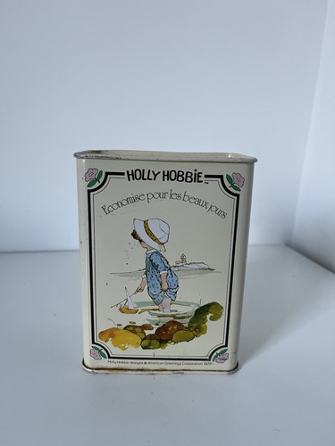 Tirelire vintage métal holly - tirelire,