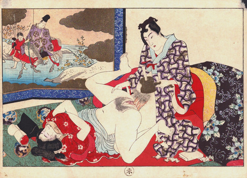 Estampe japonaise originale - , de