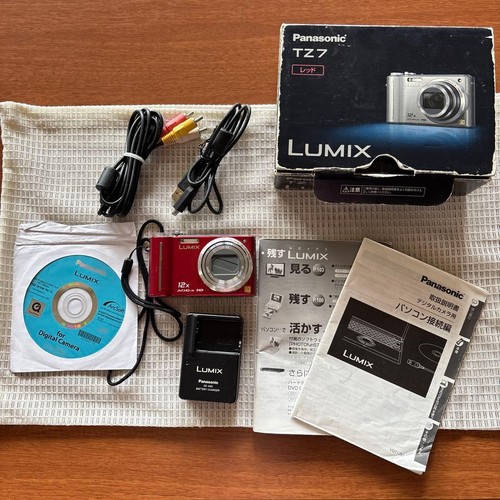 Panasonic lumix tz7 red - lumix,