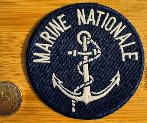Ecusson patch marine nationale - ecusson,