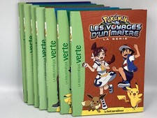 Hachette Bibliothèque Verte Lot Livres POKEMON LES VOYAGES D’UN MAITRE LA SÉRIE