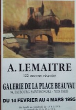 André LEMAITRE - Affi. Expo. Visuel NOTRE DAME