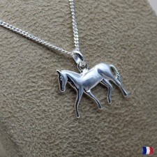 Collier Pendentif Cheval