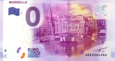 13 MARSEILLE Le vieux port, 2016, Billet 0 € Souvenir