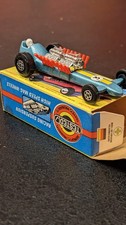 Miniature Matchbox Superfast N°64 - Bleu -  SLINGSHOT DRAGSTER - Vintage 70
