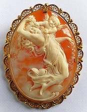 CAMEE COQUILLAGE  BROCHE