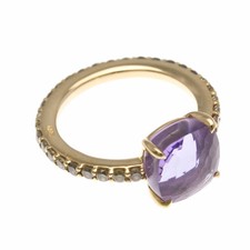 Bague améthyste violette