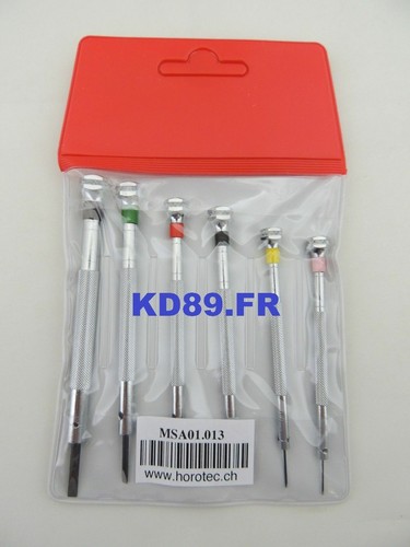 Assortiment tournevis - de, 6