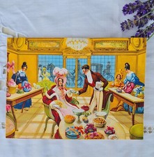 ANCIENNE ETIQUETTE DE BOITE DE BONBONS AU FIDELE BERGER VICHY