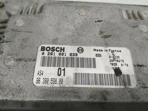0281001839 boîtier moteur uce