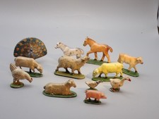 QUIRALU   FERME  12 ANIMAUX ETAT DIVERS