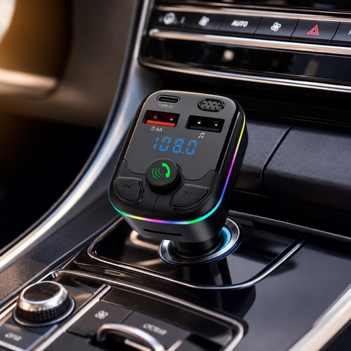 Transmetteur bluetooth - transmetteur, fm