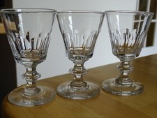 ST LOUIS 3 ANCIENS VERRES