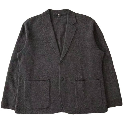 Uniqlo knitted jacket wool - :,