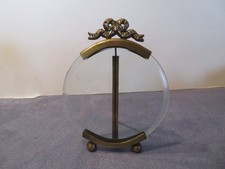 rare ancien cadre photo rond
