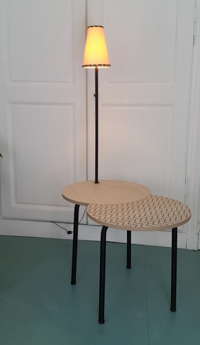 Table lampadaire bout - , de
