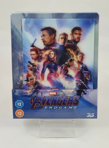 Avengers endgame steelbook - avengers, 3d