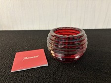 Photophores rouge modèle Eye en cristal de Baccarat