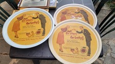 RARE LOT 3 PLATEAUX ORIGINAL