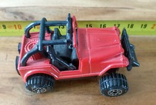 Pompiers - Jeep Wrangler CJ7 - BUGGY - Made in HONG-KONG - 1/64 - 1986