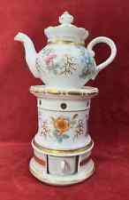 TISANIERE THEIERE VEILLEUSE PORCELAINE DE BAYEUX PARIS CALVADOS MANCHE 19EME XIX