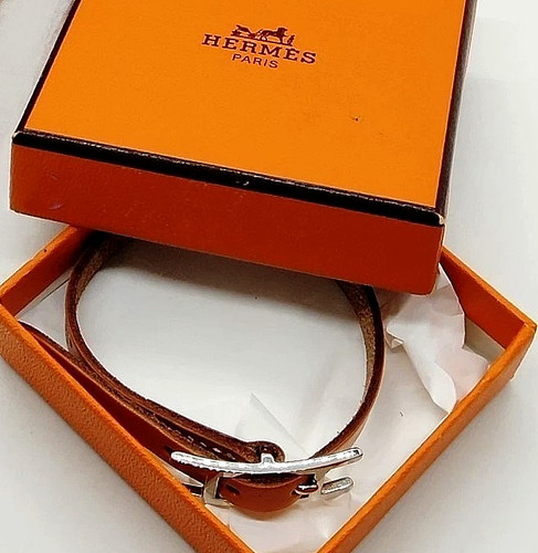 Hermes api bracelet brown - hermes,