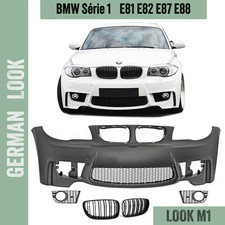Parechoc Pare-choc avant Look Pack M1 1M BMW SERIE 1 E81 E82 E87 E88 + Calandres