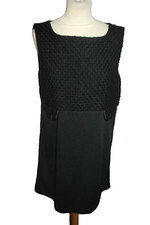 ROBE SANS MANCHE FEMME °°°  TISSAIA   °°° 48% LAINE. TAILLE 44