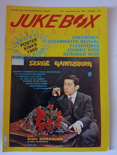 Jukebox magazine serge - jukebox, n°9
