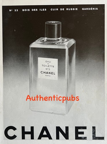 Publicite chanel eau de - publicite, n°5