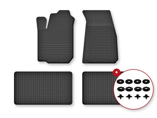 Tapis caoutchouc bac pour