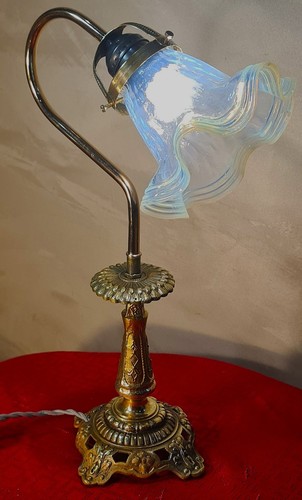 Lampe bronze art nouveau - lampe,