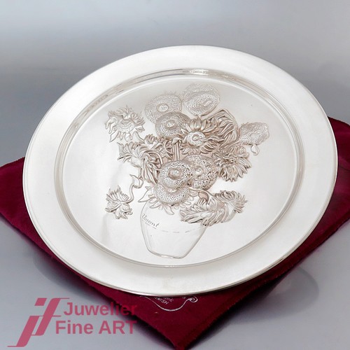 Assiette tournesols motif - -,