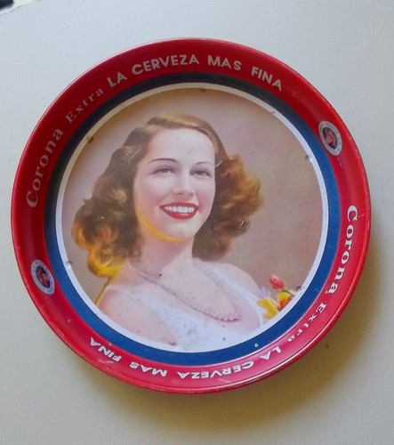 Plateau publicitaire vintage - plateau,