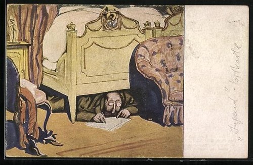 Carte postale artiste - postale, d'artiste