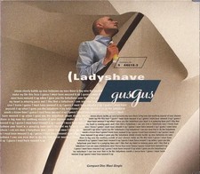 CD Single GusGus Ladyshave F