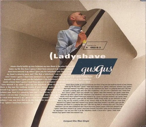 Single gusgus ladyshave f - cd,