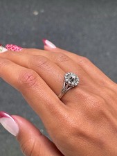 Bague Marguerite en Or blanc 18 K / Diamants / Réf MP2645